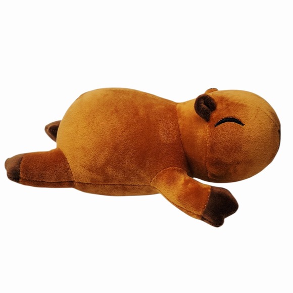 Weighted Stuffed Animals, Capybara Plush with Weighted Beads, Cute Capybara - Picture 4 of 7